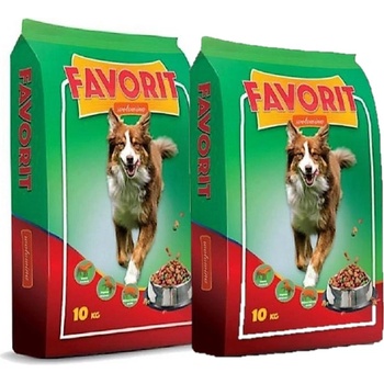 Favorit s hovädzím mäsom 2 x 10 kg
