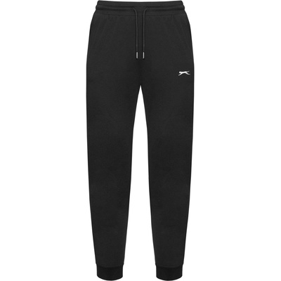 Slazenger Дамски панталони Slazenger Interlock Closed Hem Pant Womens - Black