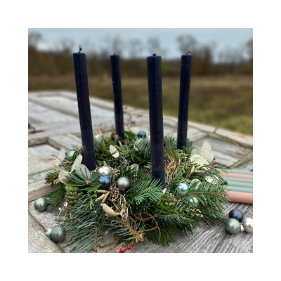 Balkonika Vánoční věnec adventní elegantní 35 cm