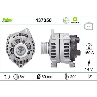 generátor VALEO 437350