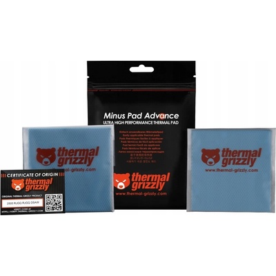 Thermal Grizzly Minus Pad Advance 100 × 100 × 0,5 mm (2 ks) TG-MP-A-100-100-05-2