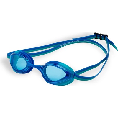 arena Детски плувни очила Arena Kid's Python Swimming goggles - Blue / Blue / Peacock - размер One Size (205-6582-0111)