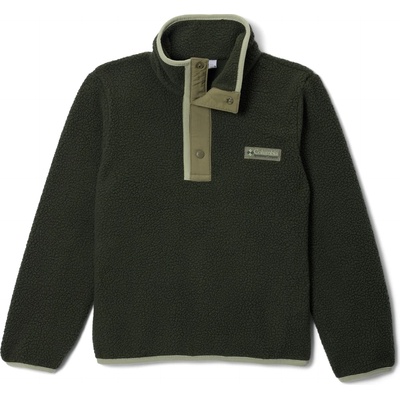 Columbia Детски поларен пуловер Columbia Kid's Helvetia II Half Snap Fleece Fleece jumper - Greenscape / Stone Green (704-4211-1315)