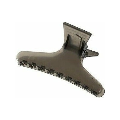 Comair Duck Bill Clips Large, Plastic 12 ks, Čierna