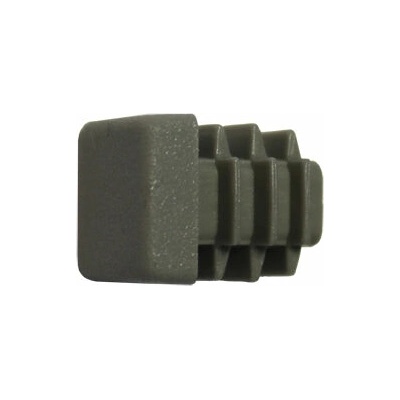 Záslepka - šedá PVC, 12x12mm