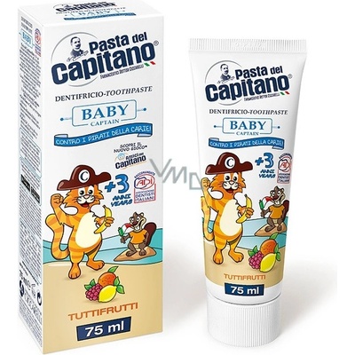 Pasta Del Capitano 3+ Baby Tutti-Frutti 75 ml