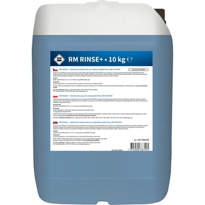 RM + REDFOX RM Rinse+ Oplachový přípravek pro myčky nádobí 10 kg