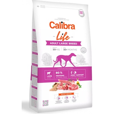 Calibra Dog Life Adult Large Breed Lamb & Rice 24 kg
