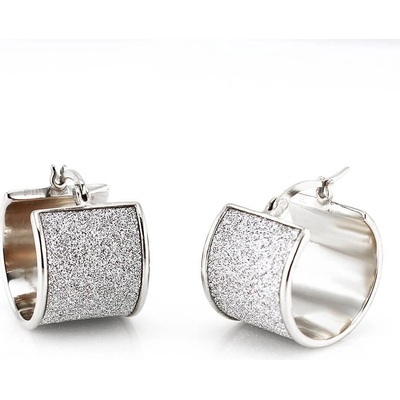 MPM-TIME nerezové náušnice 7723 strieborné