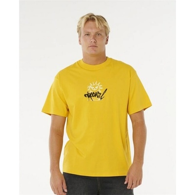 Rip Curl INNER VISIONS ROTTEN SUN TEE Royal Yellow