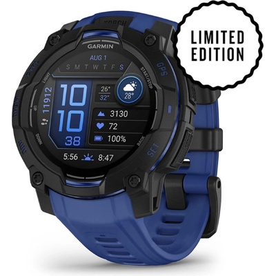 Garmin Instinct 3 45mm AMOLED Black/Black band 010-02936-00 – Hledejceny.cz