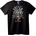 NOONEBRAND Тениска Потиснат череп със змия - XL, Black