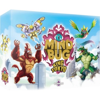 Nerdlab Games Настолна игра за двама Mindbug x King of Tokyo - Семейна (MIRRKTEN01)