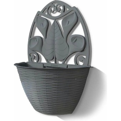 BAMA Závěsný květináč Gerla, světle hnědý, 32 cm