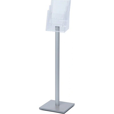 Jansen Display Stojan na letáky formátu A4 3 kapsy, 330 x 1165 mm