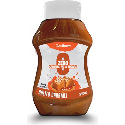 Gymbeam Bezkalorický sirup slaný karamel 350 ml