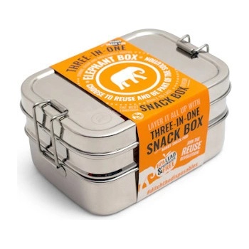 Elephant Box nerezový lunchbox 3v1 800ml
