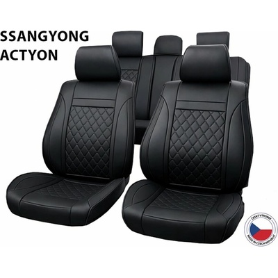 Autopoťah Cappa Perfetto VL SsangYong Actyon černá