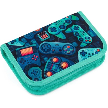 Topgal Ученически несесер с двоен капак penn 25012