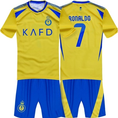 dresyonline dres Ronaldo All Nassr komplet žltý
