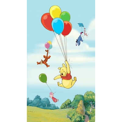 Fotozáclony Medvídek Pú a balónky 140x245cm FCS L 7140