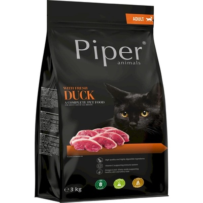 DOLINA NOTECI Piper Animals s kačkou pre mačky 3 kg