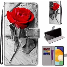 Púzdro Trendy Cross case Ruža na dreve – Samsung Galaxy A53 5G