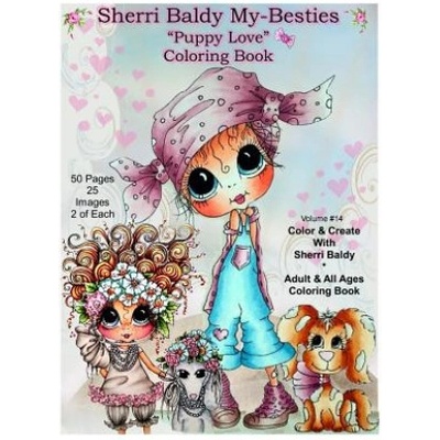 Sherri Baldy My Besties TM Puppy Love Coloring Book | Sherri Ann Baldy