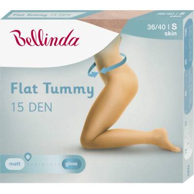 Bellinda FLAT TUMMY 15 DEN Dámské punčochové kalhoty tělová