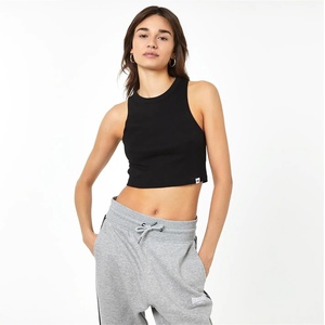 Lonsdale Дамски потник Lonsdale Essential Tank Top Womens - Black