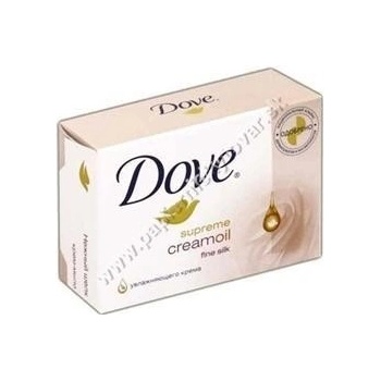 Dove Supreme Cream Oil Krémové toaletní mydlo 100 g