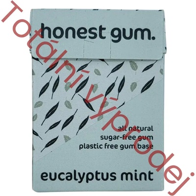 Honest Gum eukalyptová máta přírodní žvýkačky 12 ks