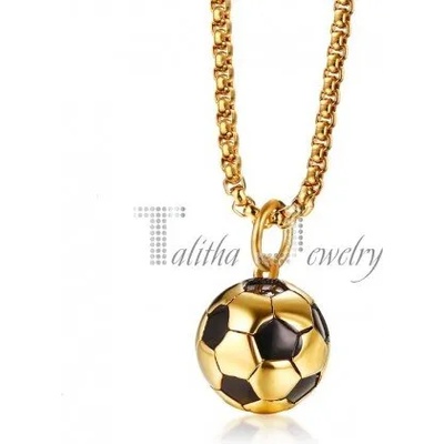 Talitha Златисто колие „Футболна топка