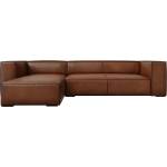 Windsor & Co Ъглов диван от кафява кожа (ляв ъгъл) Madame - Windsor & Co Sofas (WIN_LC_71_F1_MADAME5)