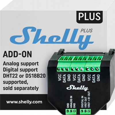 Shelly AddOn Plus 1/1PM Plus
