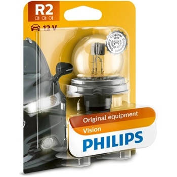 Image 1 of Philips Крушка, фар за дълги светлини philips r2, 12v, 45/40w, 1 бр