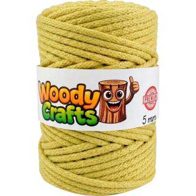 Woody Crafts Woody PREMIUM 5 mm (100m) - Žlutá (Yellow)