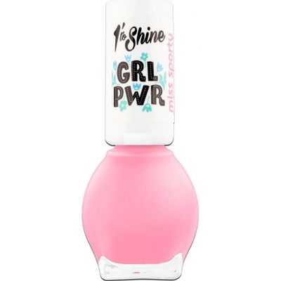 Miss Sporty lak na nehty 1 To Shine 110 růžový 7 ml