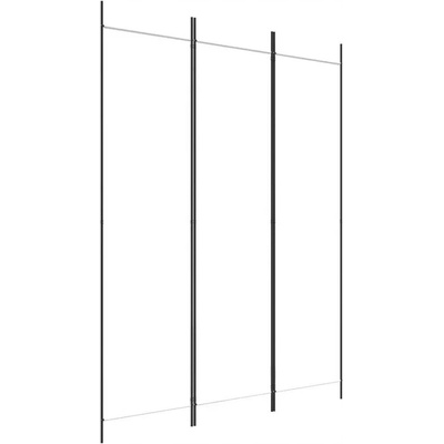 VidaXL Paraván 350178 oboustranný bílý 150 x 200 cm
