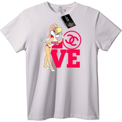 NOONEBRAND Тениска Lola Bunny Love - M, White
