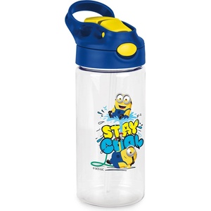 Berlinger Haus Детска бутилка за пиене с капачка Flip Top Minions 0, 5 л 55187 (BH/8954MN)
