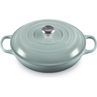 Le Creuset 21180307174430 Hrniec Gourmet Signature nízky 30 cm, morská soľ
