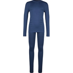 Heber Peak Детска риза с копчета Heber Peak Kid's Evergreen Seamless Underwear Set Synthetic base layer - Dark Blue - размер 6-8 years (704-5478-0112)