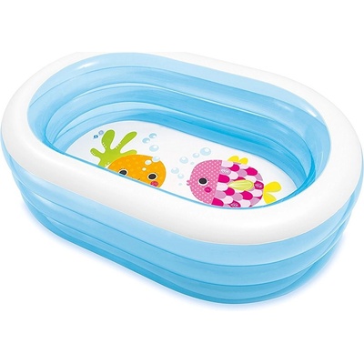 Intex 57482 ovál s velrybou 163 x 107 x 46 cm