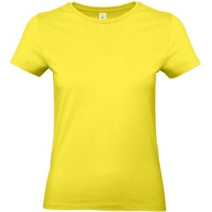 B&C Collection B&C 190 / Дамска тениска от плътен памук - слънчево жълто XL (01004Tu3604)