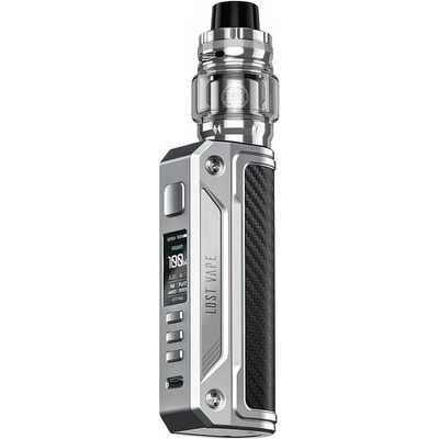 Lost Vape Thelema Solo 100W Box Mód Stainless Steel Carbon Fiber – Zboží Dáma