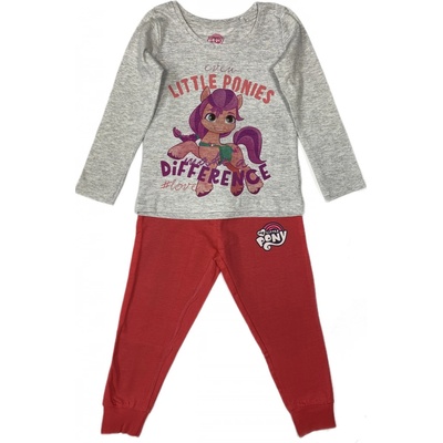 Eplus M dievčenské pyžamo My Little Pony tm.ružová