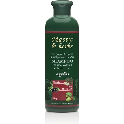 Anemos Chios šampón pre suché - farbené alebo lámavé vlasy s mastichou 300 ml