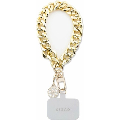 Guess univerzálny Popruh na Ruku 4G Charm Gold