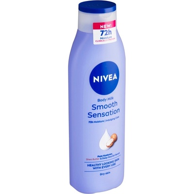 NIVEA Krémové telové mlieko Smooth Sensation, 250 ml, Smooth